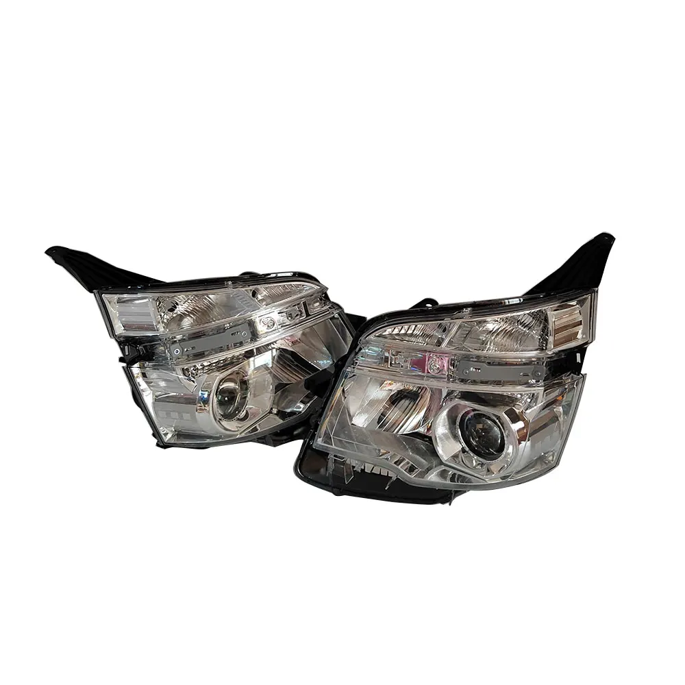 A Pair Car Headlight Headlamp For Toyota Voxy Zrr70 R70 with Lens 2010 2011 2012 2013 White