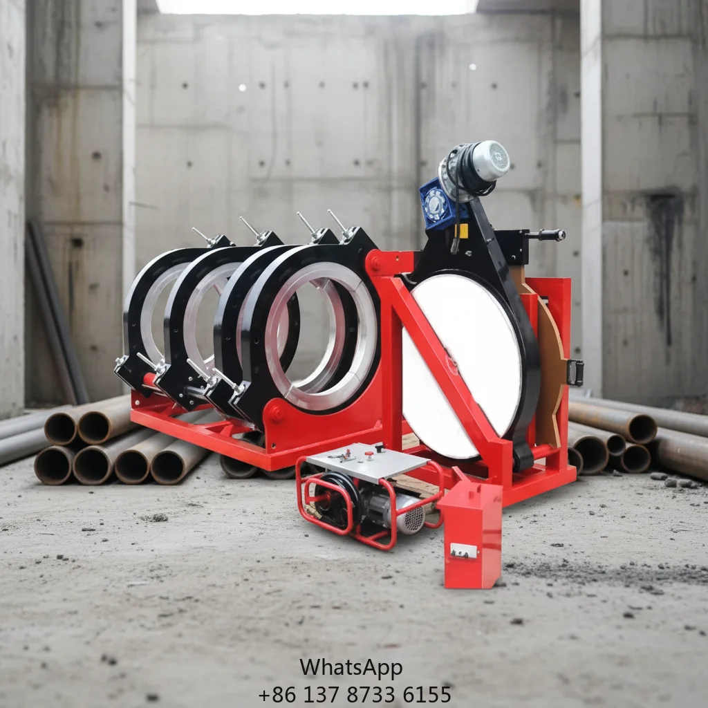 New HDPE 160-630mm Hydraulic Butt Fusion Welding Machine For Plastic Pipes China Wholesale Low Price