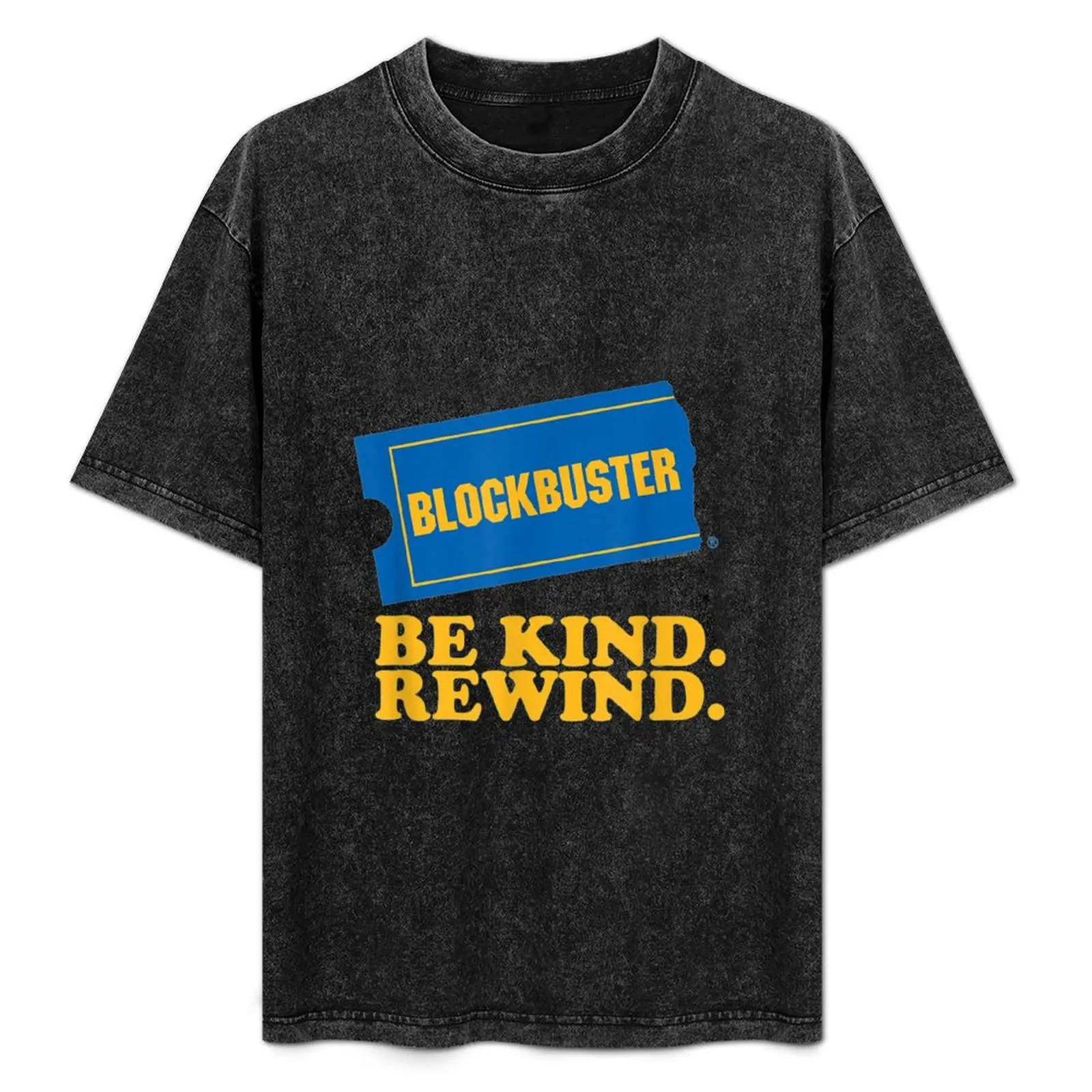

Blockbuster Be Kind Rewind T-Shirt Stylish Graphic Short Sleeve Top
