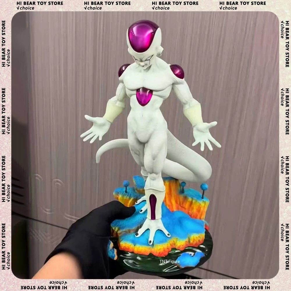 ฟิกเกอร์อนิเมะดราก้อนบอล ฟรีเซอร์ ฟิกเกอร์ซุปเปอร์ไซย่า ฟรีเซอร์ โมเดลฟิกเกอร์พีวีซี ของสะสม ของตกแต่ง ของเล่น ของขวัญคริสต์มาส