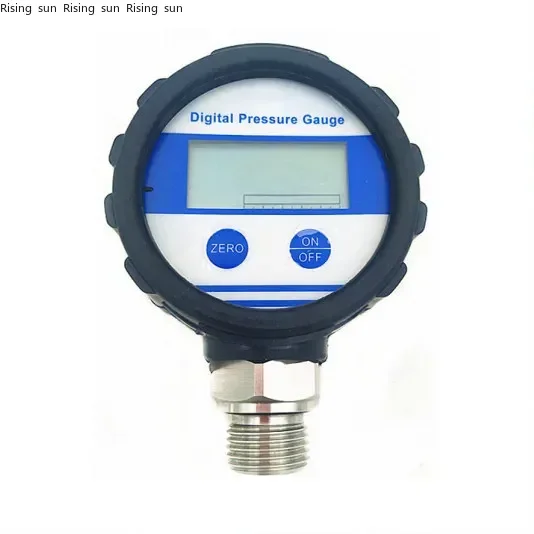 Water Oil Intelligent Hydraulic Pressure Gauge Digital Manometer with Rubber Cover