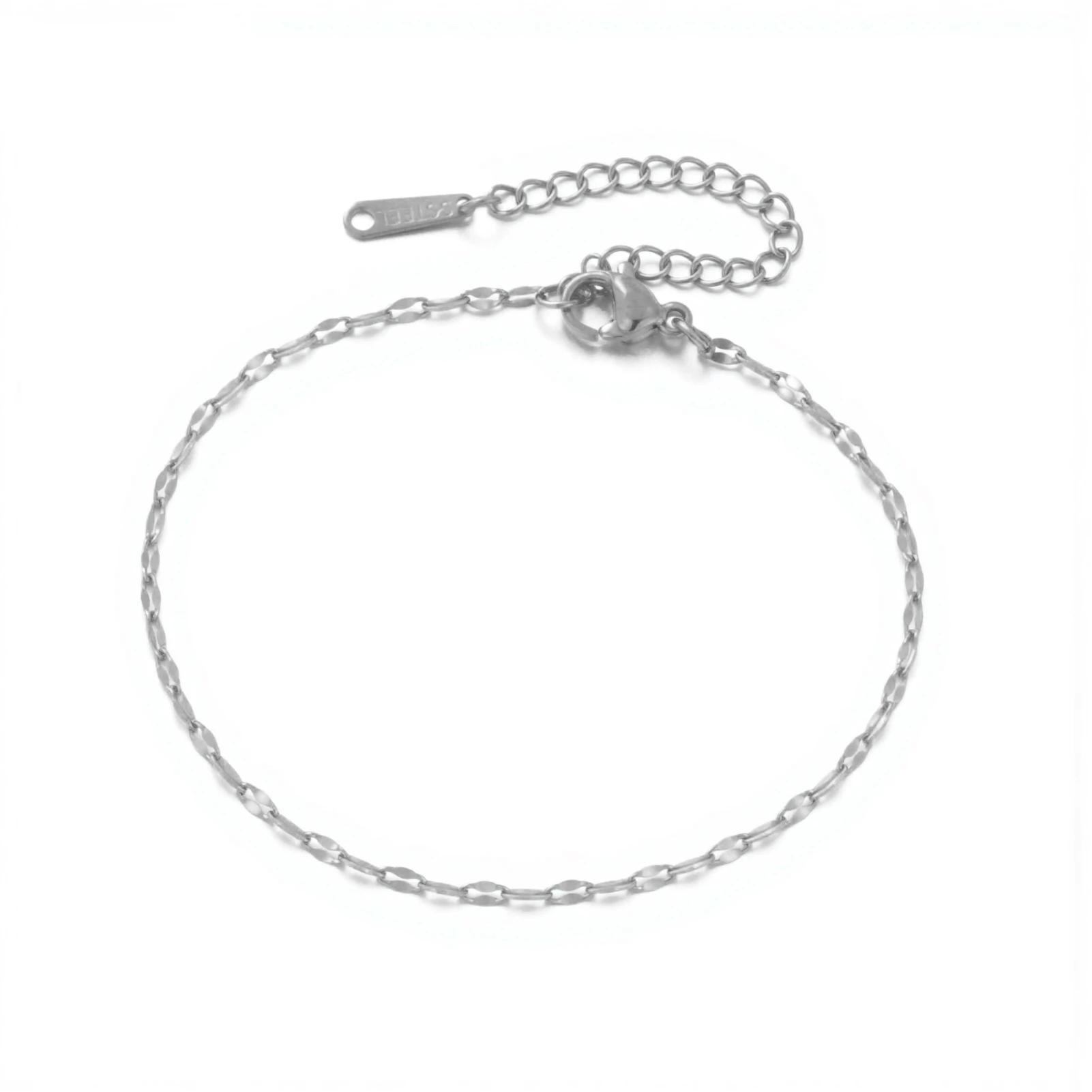 COOLTIME Minimalistisches Edelstahl-Armband in Goldfarbe, Lippenstiftkette, modisch, für Damen, Schmuck, Geschenk, Großhandel 2026 – Detail 9