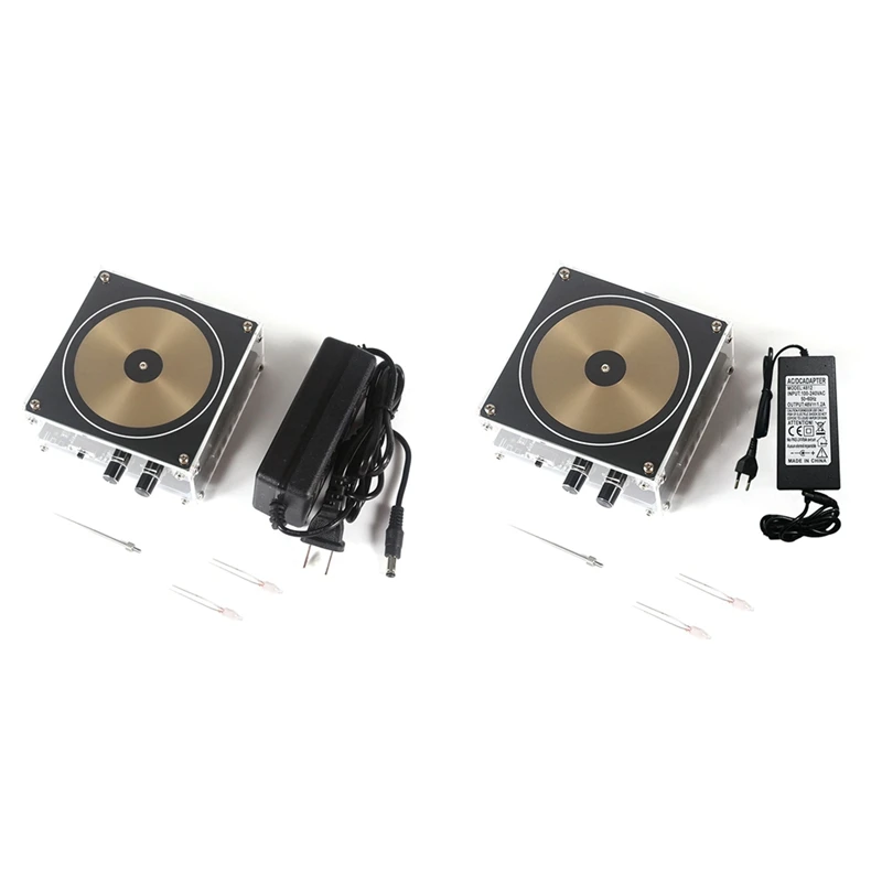

A80P-Golden Panel For Tesla Coil Bluetooth Music Tesla Coil PLUS Edition Artificial Fast Charging Magnetic Storm Coil