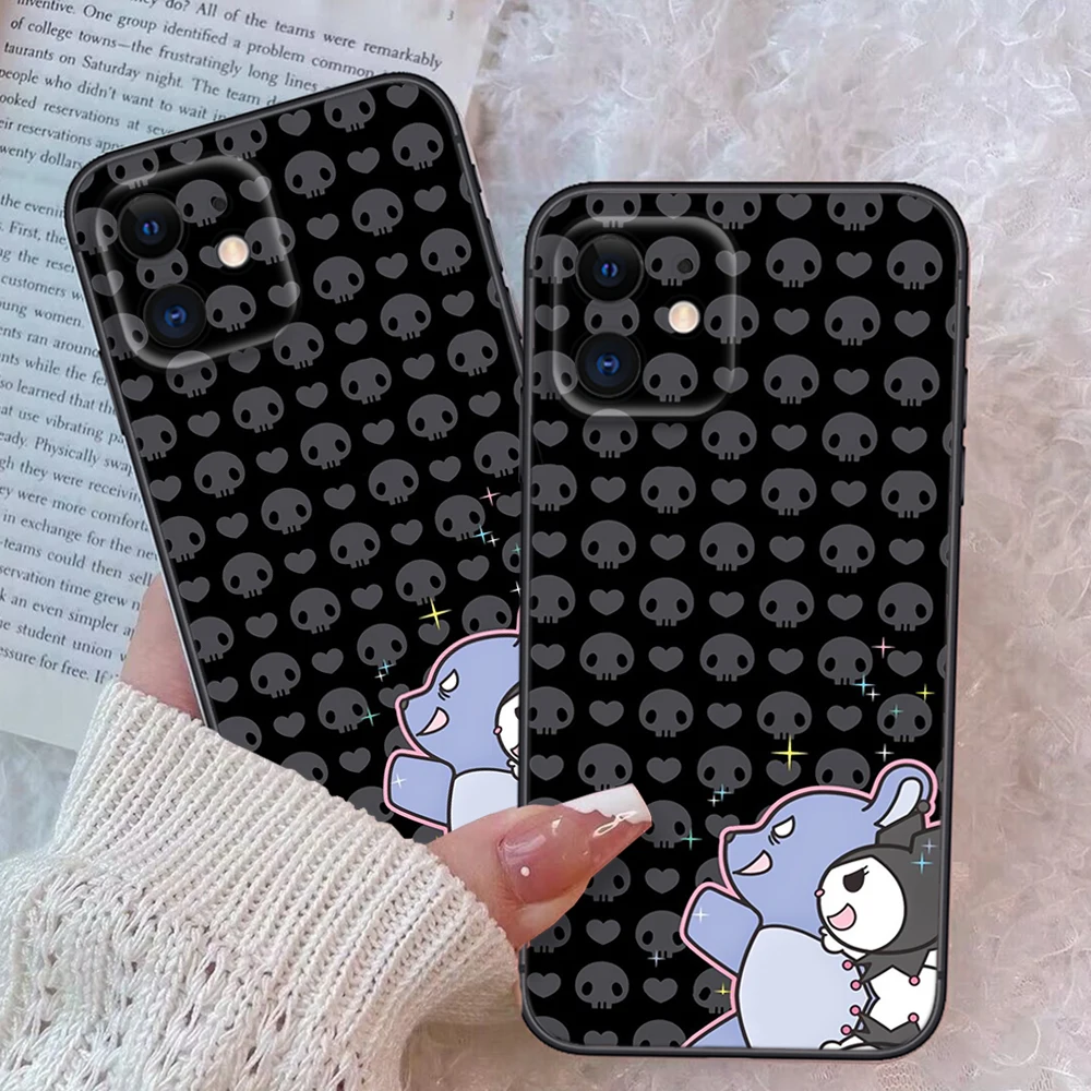 ZBahn-Kuromi Cartoon for Soft Case, Casque, Ustensiles de cuisine, Convient pour Xiaomi 10T, 11, 11i, 11T, 12, 12x8 Lite, 9, 9T, A1, A2, A3, F3, M2, M3, X2, Bery Tage Pro Figured, C40, M5