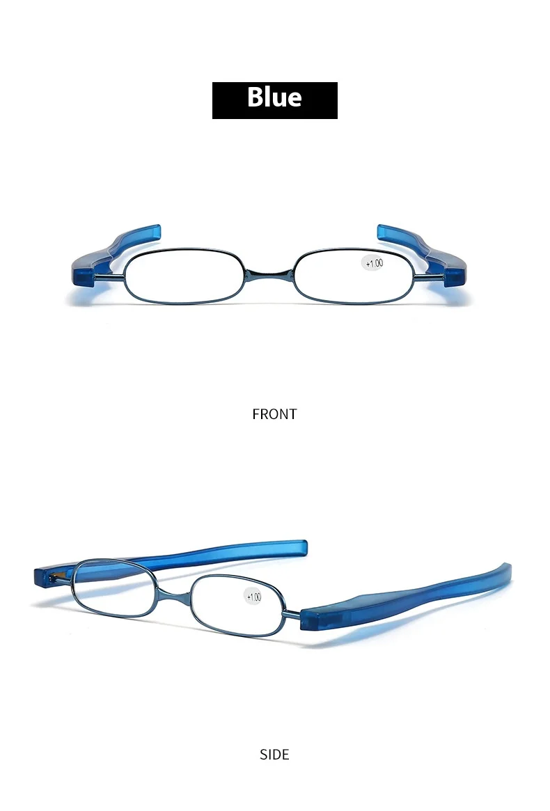 360 Grad drehbare Lesebrille mit faltbarer und tragbarer, ultraleichter Lesebrille für Menschen mittleren Alters und ältere Menschen – Detail 11