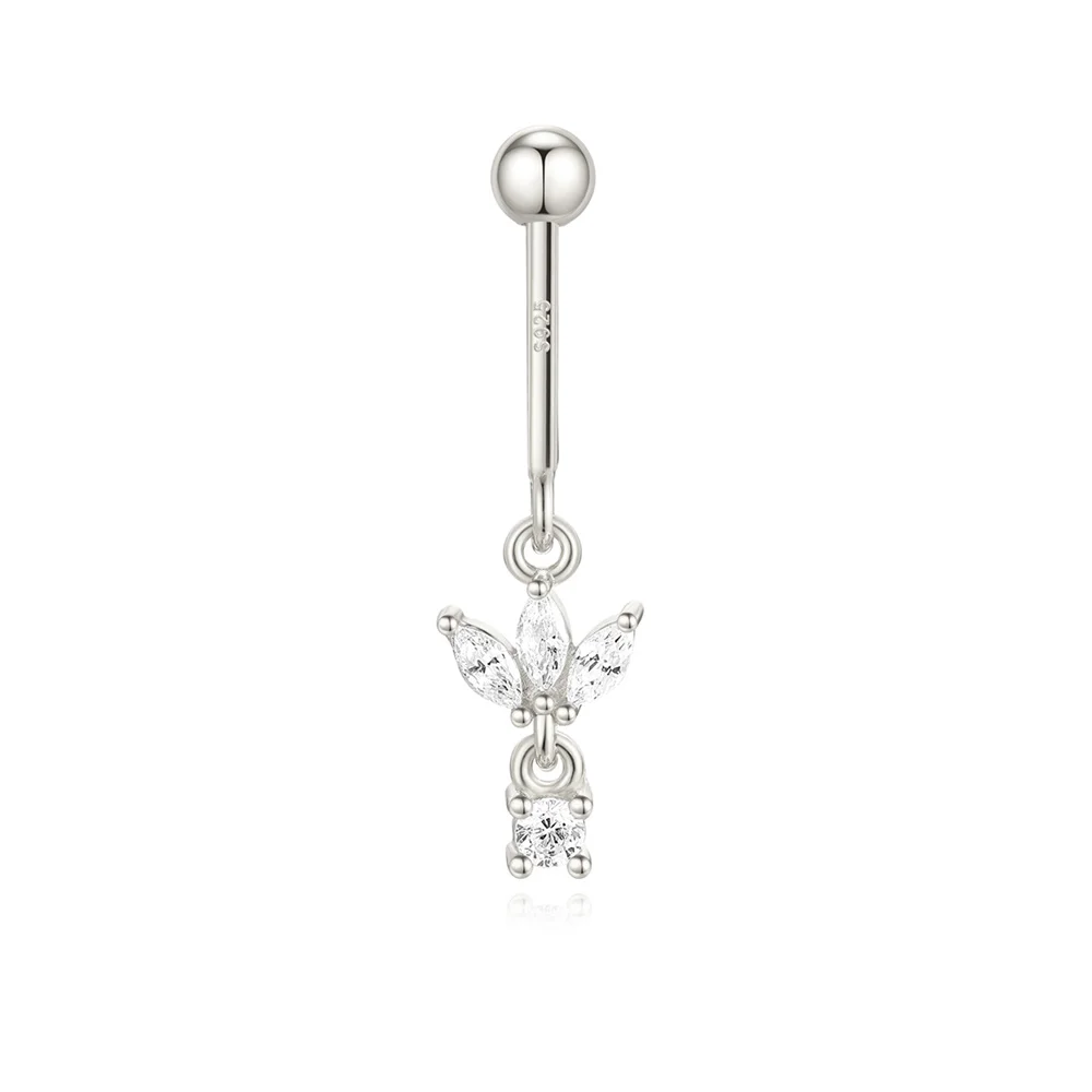 Women's 925 Sterling Silver Crown Tassel Thread Earring