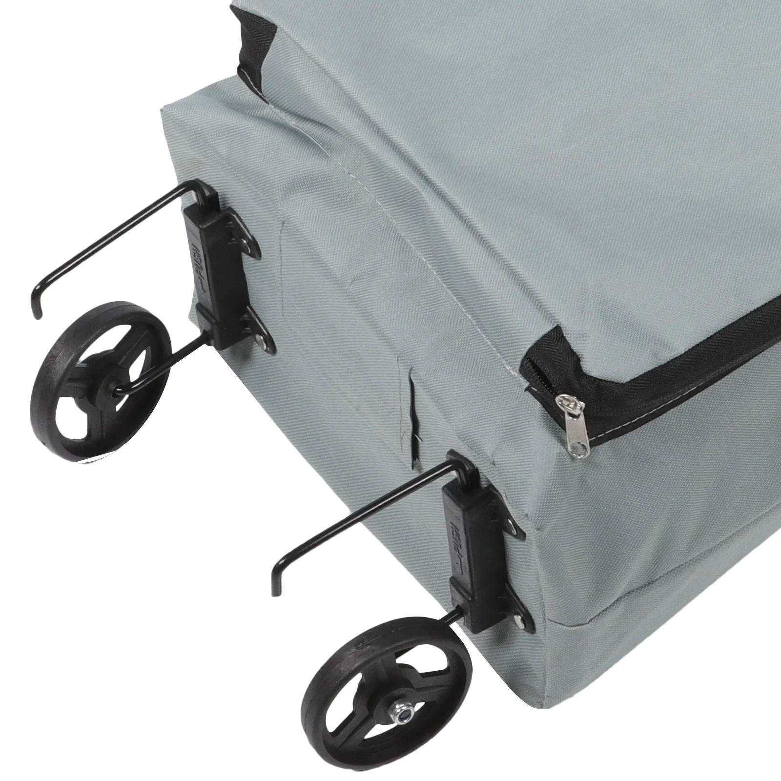 Foldable Hand Cart Crate with Wheels Portable Shopping Tug Bag Storage Bags Trolley