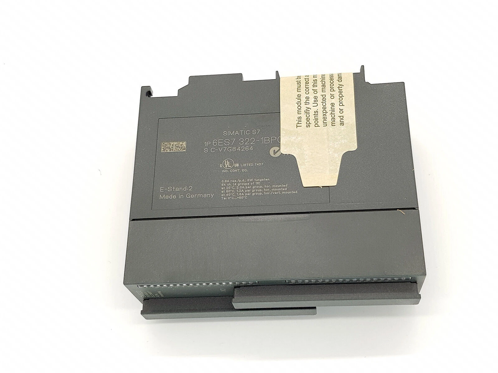 Módulo PLC 6ES7322-1BP00-0AA0 En stock