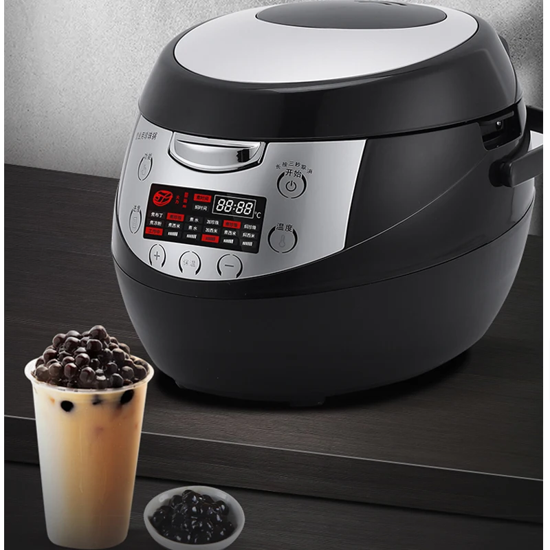 Commercial Boiled Pearl Pot Milk Tea Shop dedicato completamente intelligente Pearl Pot Automatic Brown Sugar Pearl Sago One Machine