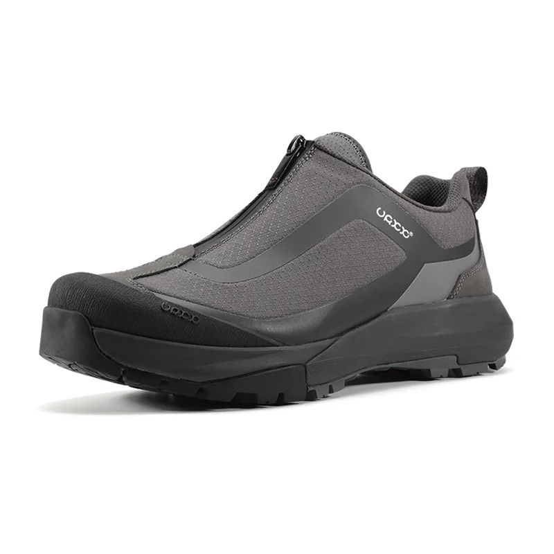New Trendy Menswear Slip On Leisure Exclusive Shoes Men Famous Brand Protective Sneaker Zipper Hiking Sports Street Cool Loafers