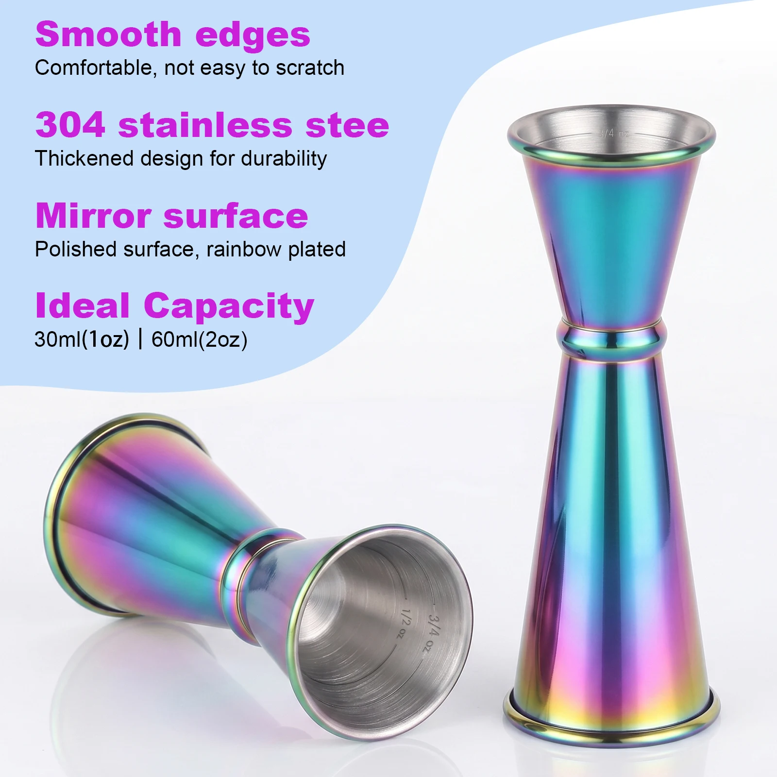 Двойной мерный стаканчик для к – обзор и цена Spirit Measure Jigger