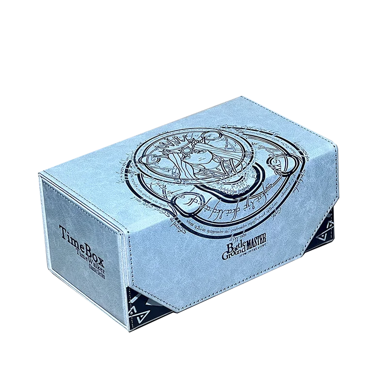 

100+ Leather Deck Box Cards Storage Box Deck Board Game TCG Cards Case Protector for MGT/Pkm/Yugioh/Trading Card Collecting Game