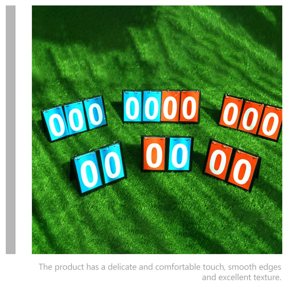 

Professional 4-Digit Scoreboard Portable Sports Accessory Convenient Score Keeper for Basketball Football Tennis Competition