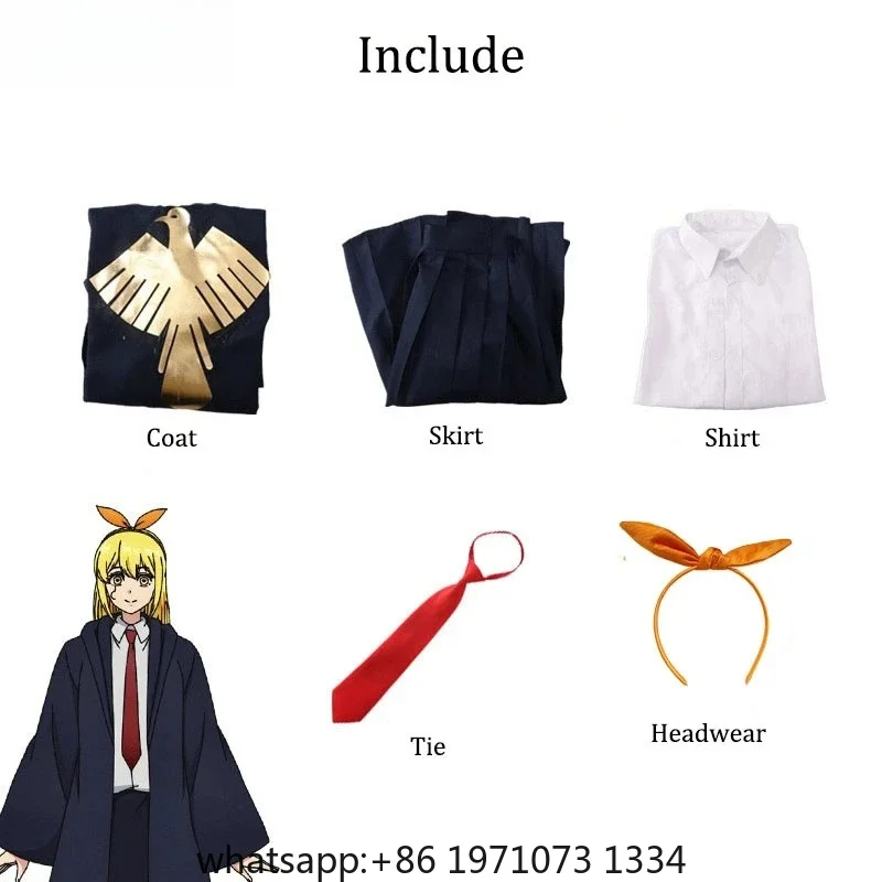 Mashle Magic and Muscles Lemon Irvine Mash Burnedead Cosplay Costume Navy Blue Suit For Men and Women Role Play Anime Outfits view 6