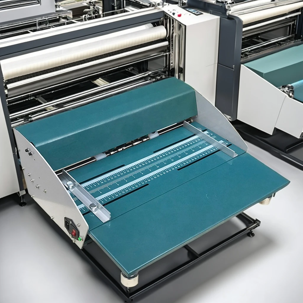 Automatic 480mm Heavy  Paper Creasing Machine with Perforating & Scoring Functions for Card/Book Folding