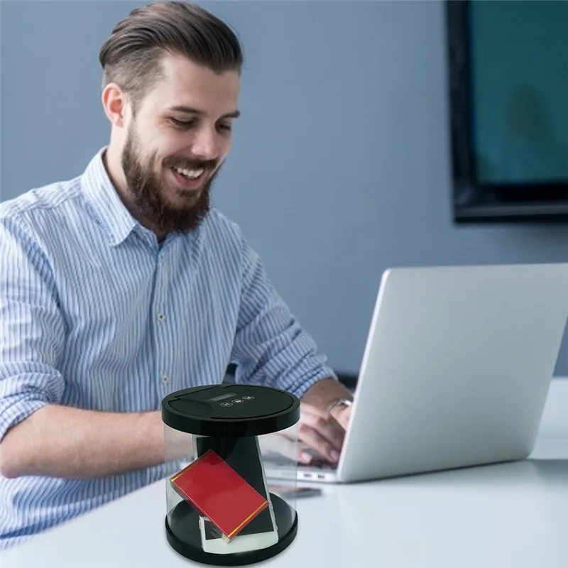 L72A-Container Multifunktions-Zeitschloss-Box für Spielzeug, Mobiltelefone, keine Batterie, Schwarz