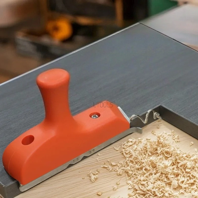 Woodworking Specific Edge Trimmer Irregular Board Straight/arc Deburring Planer Professional R1.5/R2.0 Edge Trimming Scraper
