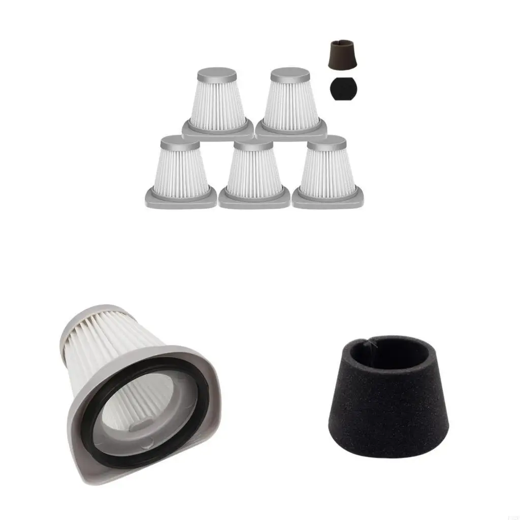 F92F 3/5Pcs HEPA Replaceable Filter Vacuum Cleaner Parts Accessories for SC861 SC861A