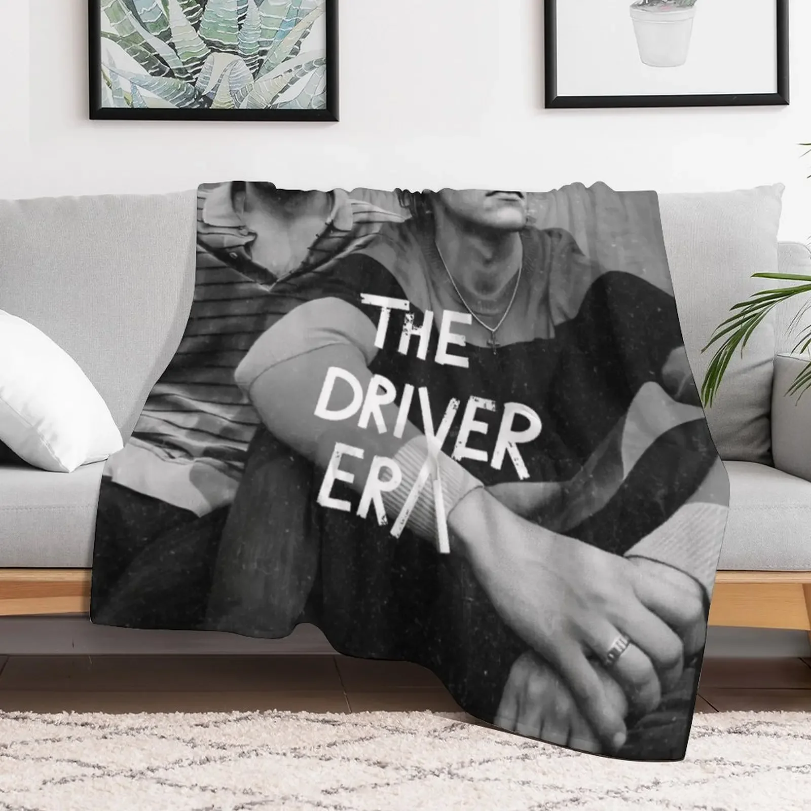 The Driver Era Throw Blanket Flannel Fabric Soft Plush Plaid Thermal Baby Blankets