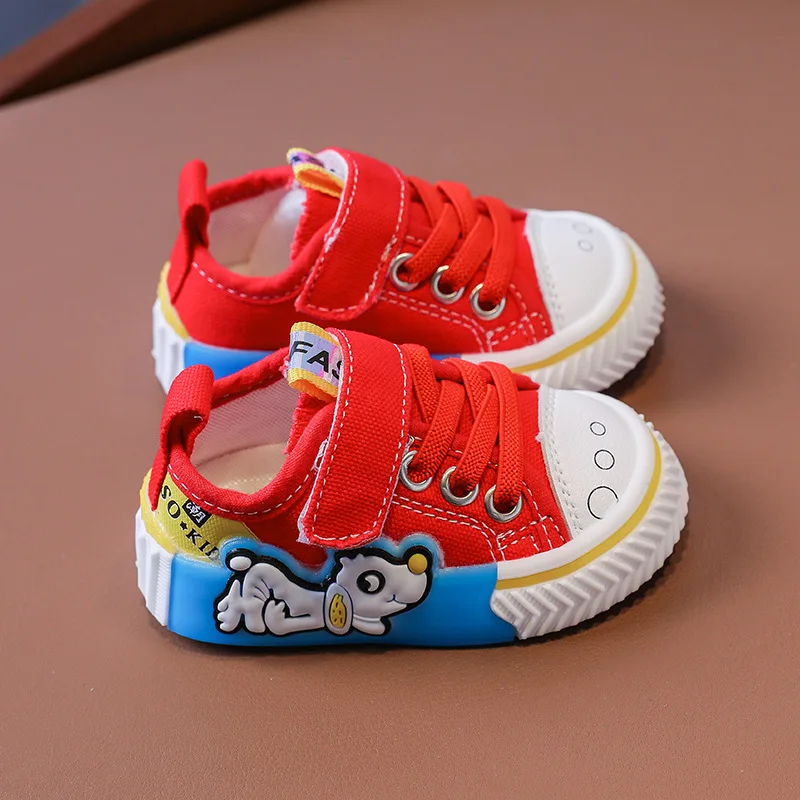 Baby Shoes Fashion Casual Leather Flats Boys Girls Sneakers Soft Botton Infant First Walker Mesh Breathable Children Shoes