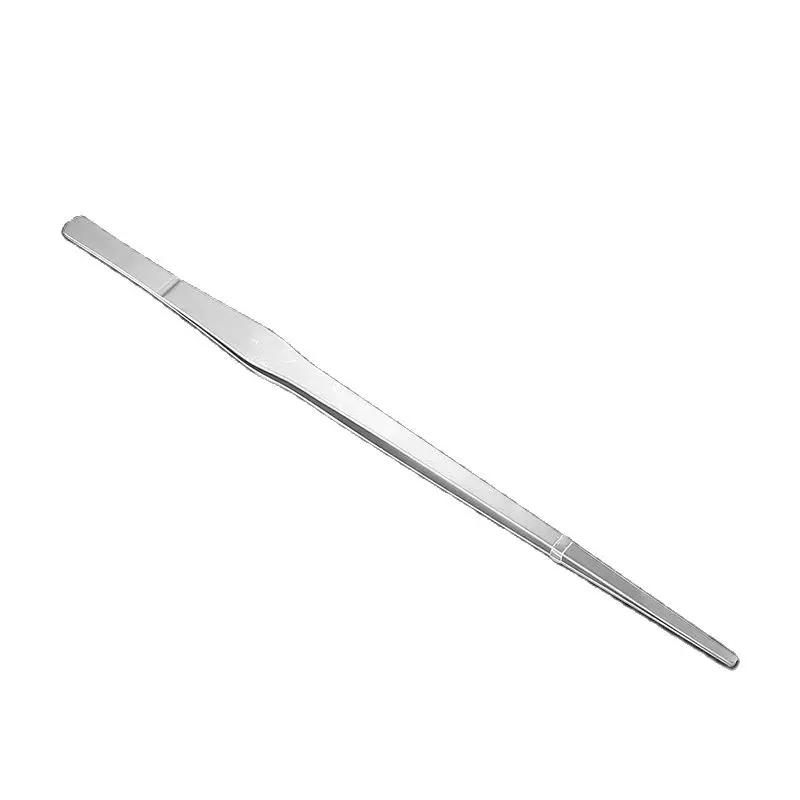 Super Thick Aquarium Stainless Steel Tweezers Straight Elbow Coral Water Grass Clip Pet Shrimp Reef Tweezers Fish Tank Cleaner