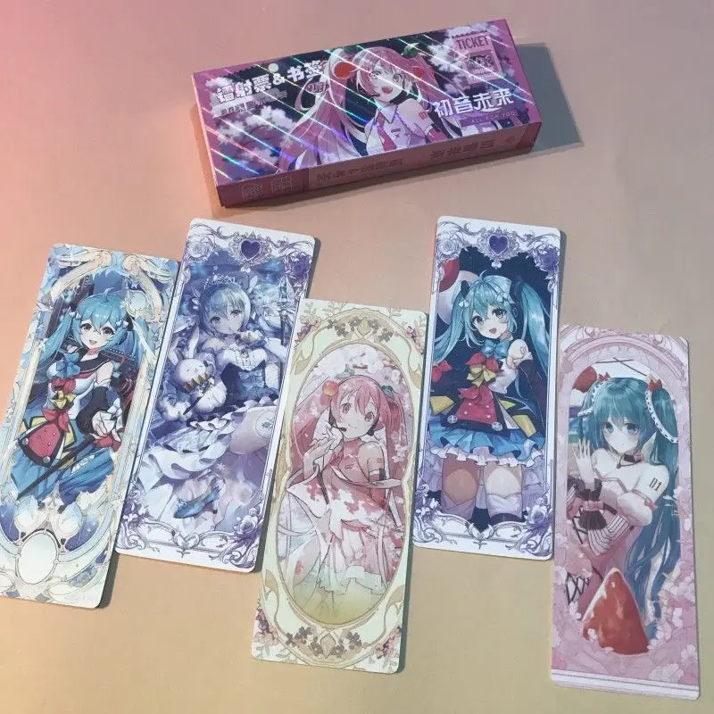 40Pcs/Lot 9# 2D animation peripheral laser ticket bookmark character collection card postcard