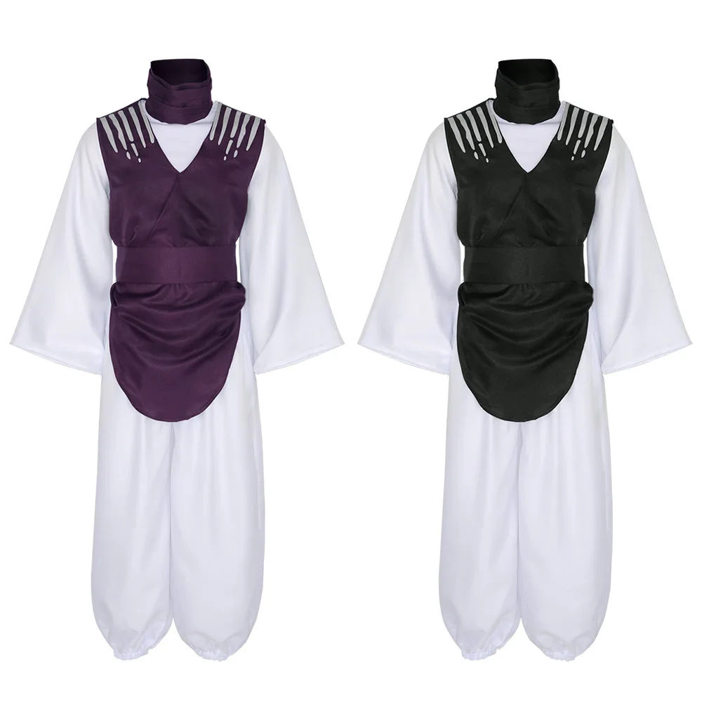 Anime Jujutsu Kaisen Choso Cosplay Costume 2 Colors Vest White Pants Full Set, Halloween Carnival Party Role Play Outfit
