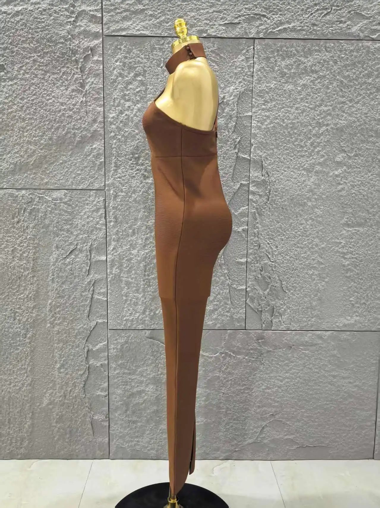 

Luxurious 2025 Sexy One Shoulder Key Hole Bodycon Bandage Jumpsuit Women Casual Streetwear Celebrity