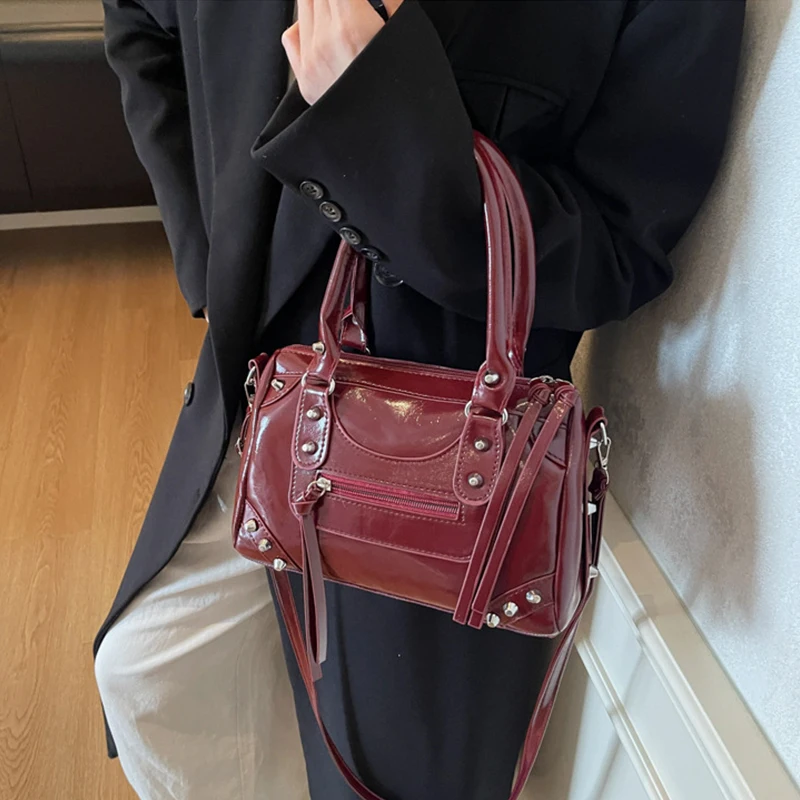 Herbst-Winter Neuankömmling Damen-Kissen-Umhängetasche Einzigartiges Personalisiertes Design Minimalistisch Strukturierte Lässige Einzel-Schultertasche – Detail 4
