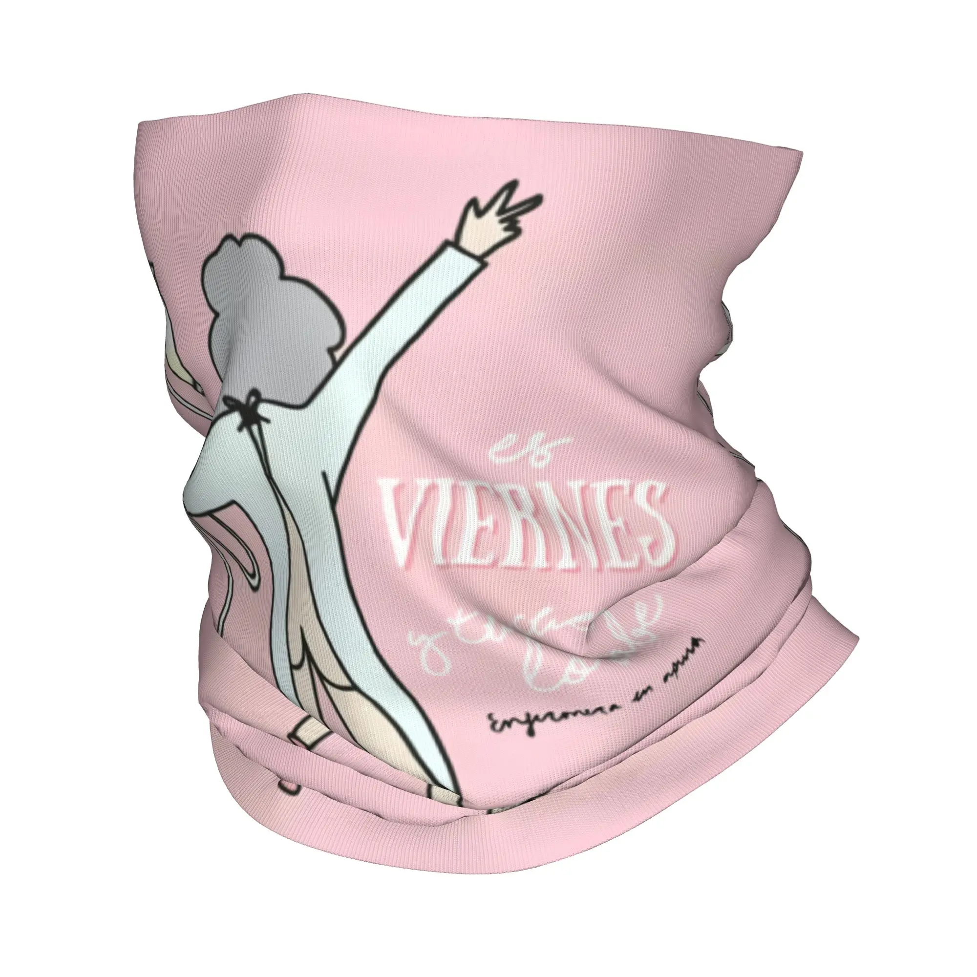 Enfermera En Apuros Doctor Nurse Medical Bandana Neck Gaiter Ski Cycling Men Women Wrap Scarf  Headband Warmer Face Scarf Cover