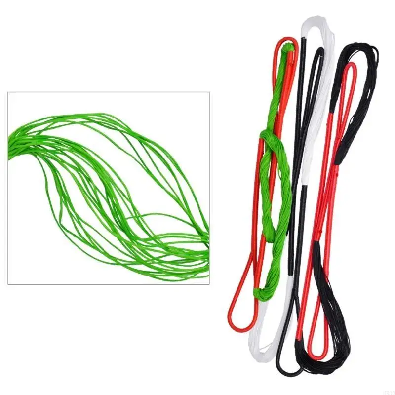 1Pc 67.5 26.5 Inch Wear Resistant String High Tensile For Bowstring High Elastic Fast String Polyester Fiber