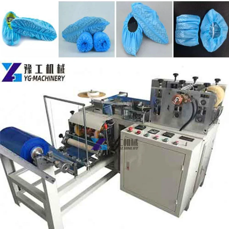 Cheapest Price Disposable Shoe Cover Machine Ultrasonic Automatic Nonwoven PE Plastic Shoe Cover Making Machine