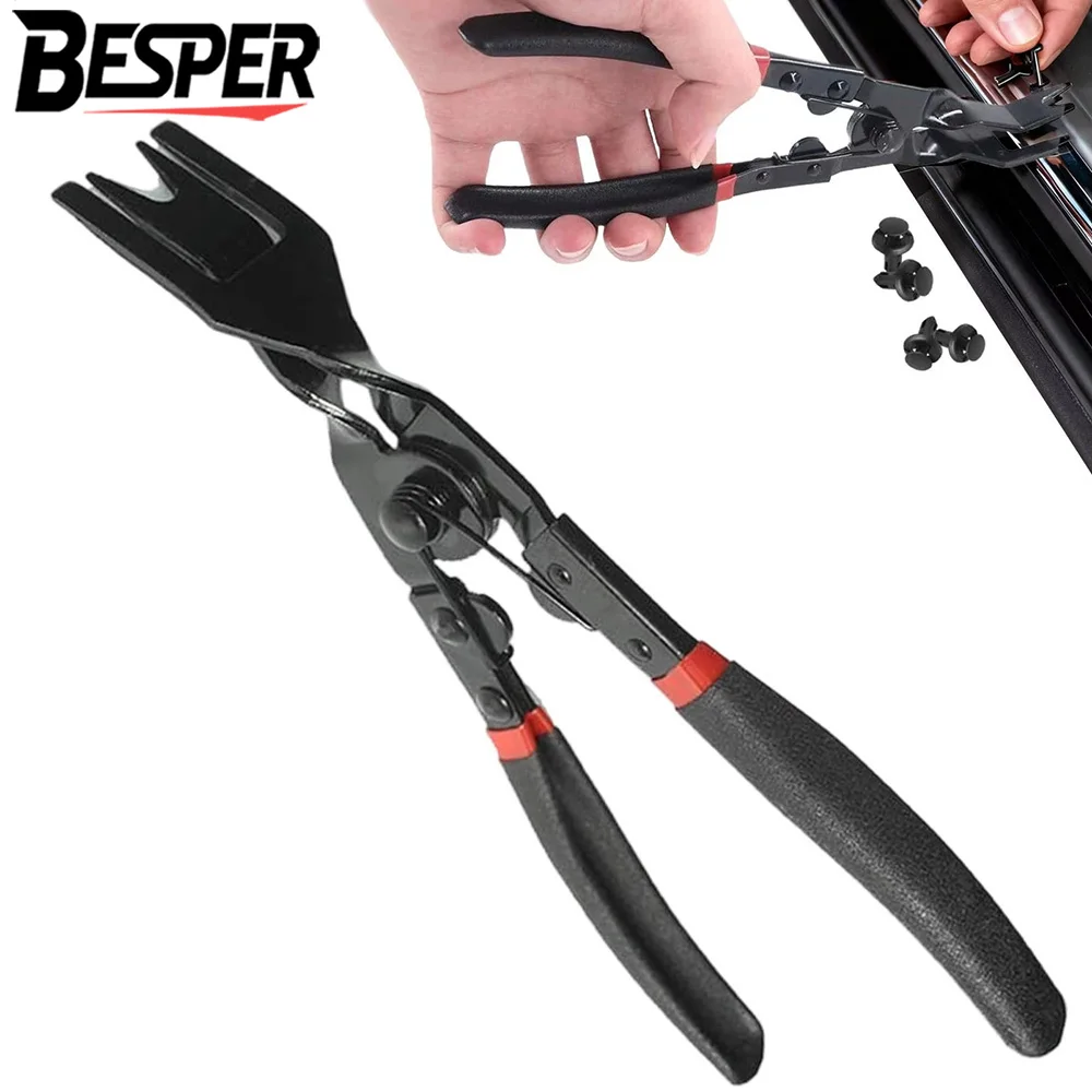 

1Pcs Auto Clip Pliers Fastener Remover Tool Car Panel Trim Clip Rivet Retainer Removal Pliers