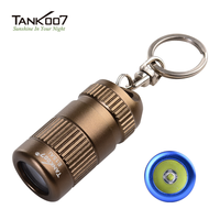 TANK007 E15 Outdoor Emergency flashlight ultra-small keychain waterproof drop-proof multi-color portable lantern