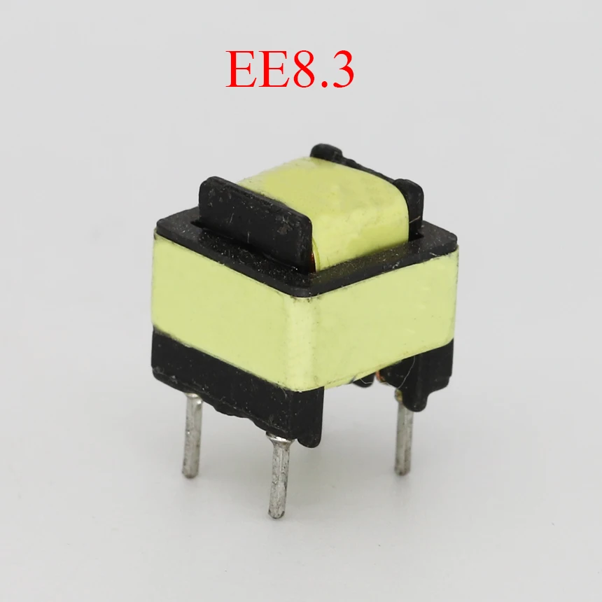 EE8.3 100UH 200UH 300UH 400UH 500UH 600UH 700UH-950UH 5*7mm Pitch Common Mode Plug-In Choke DIP Filter Vertical Power Inductor