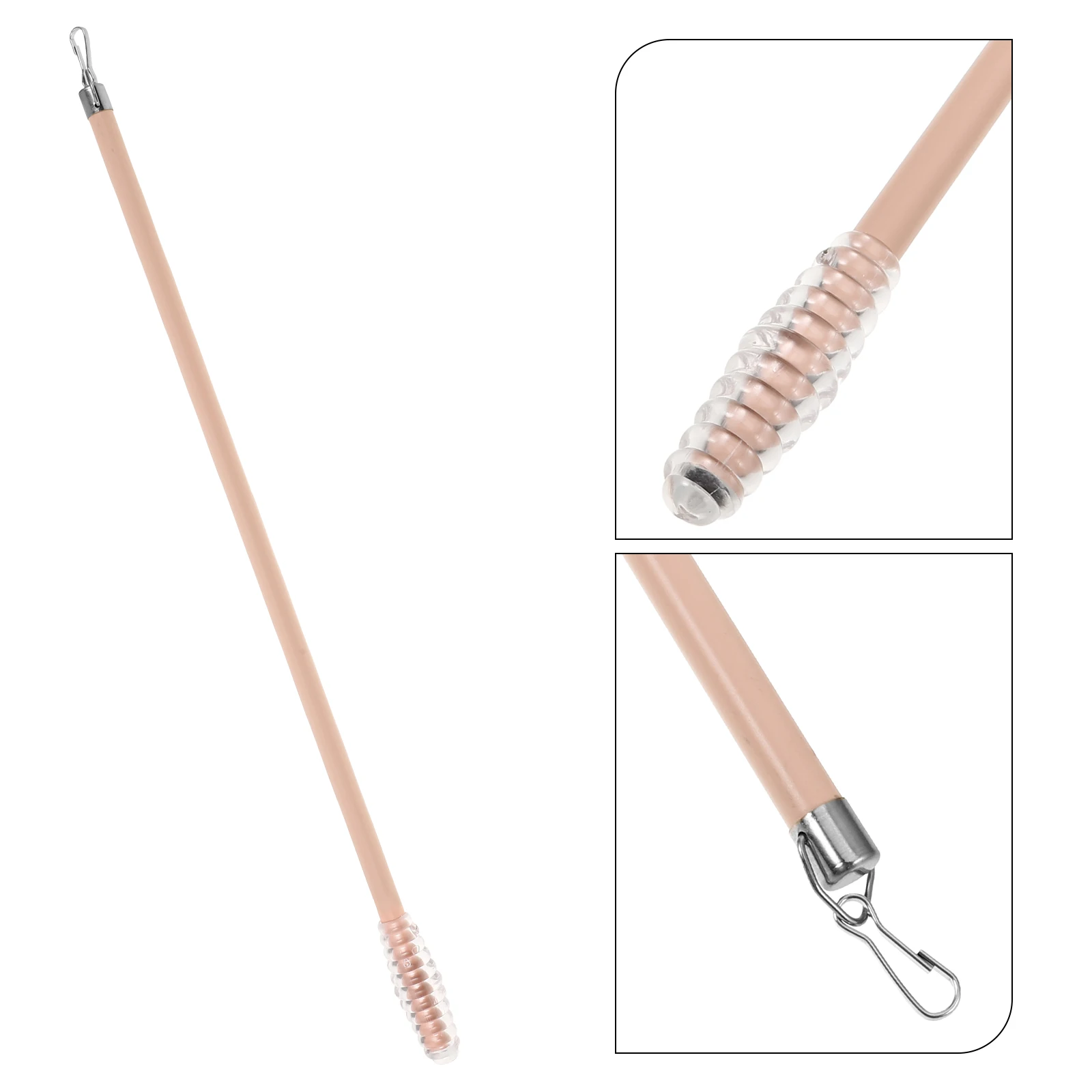 

Curtain Rod Pull for Poles Rods Small Aluminum Alloy Curtains Wand Blinds Replacement Parts