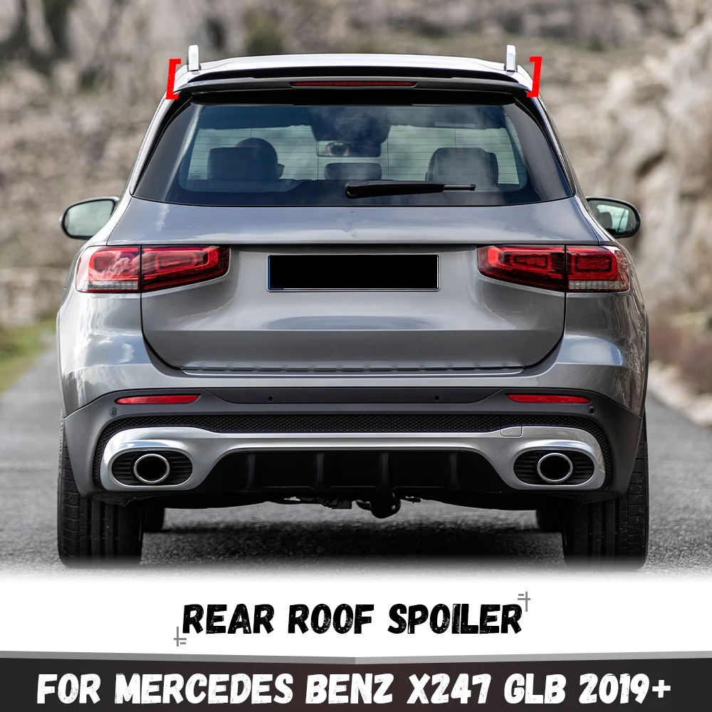 Rear Roof Trunk Spoiler Wing Tail Trunk Wing For Mercedes Benz GLB CLASS X247 GLB180 GLB200 GLB250 GLB35 2019+