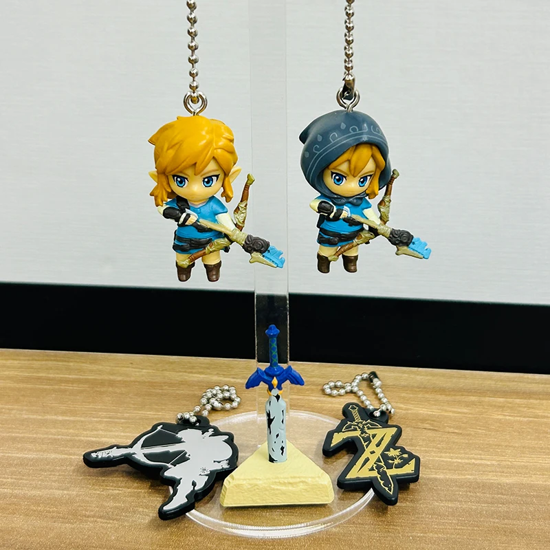 Bandai Originele 5 Stuks Gashapon The Legend of Zelda: Adem van The Wild Speelgoed Voor Kinderen Gift Collectible Model Ornamenten