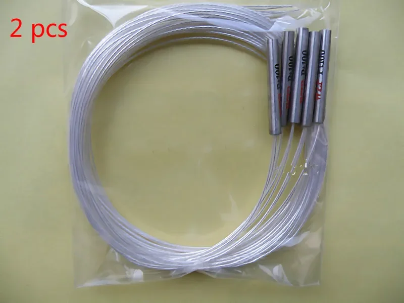 2x PT1000 Probe RTD  Platinum Resistance sensor  Two Wires thermocouple tubes Temperature Detector 1m  2m 3m