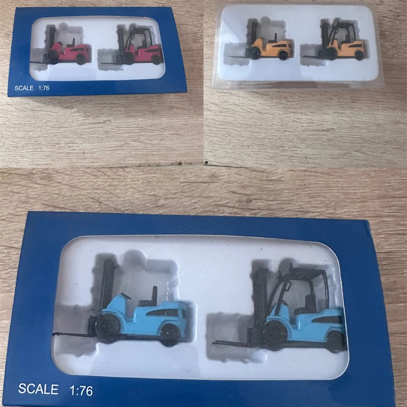 

Набор моделей имитированного вилочного погрузчика в масштабе 1:76 | Изысканные детали Коллекционный мини-орнамент для вилочного погрузчика | Набор забавных игрушек для украшения рабочего стола