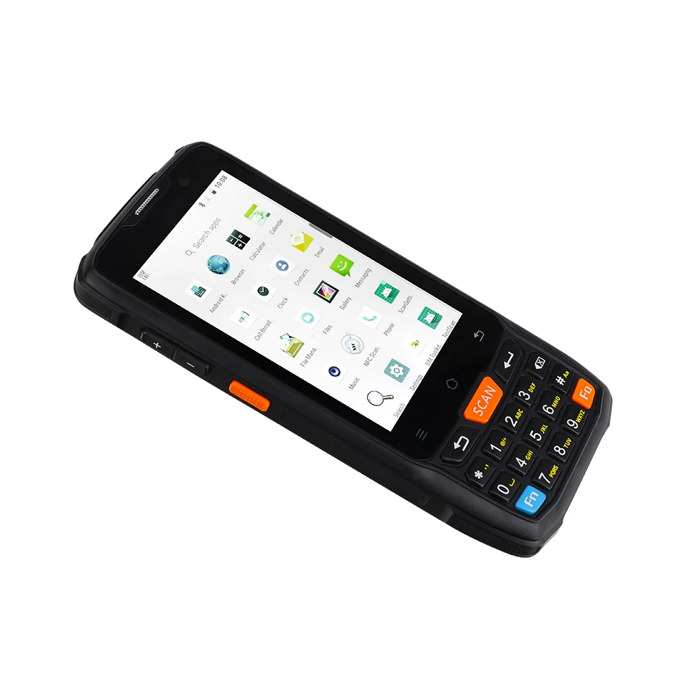 

CARIBE Android 8.1 Barcode Scanner Rugged IP66 Handheld PDA Terminal With NFC RFID Reader