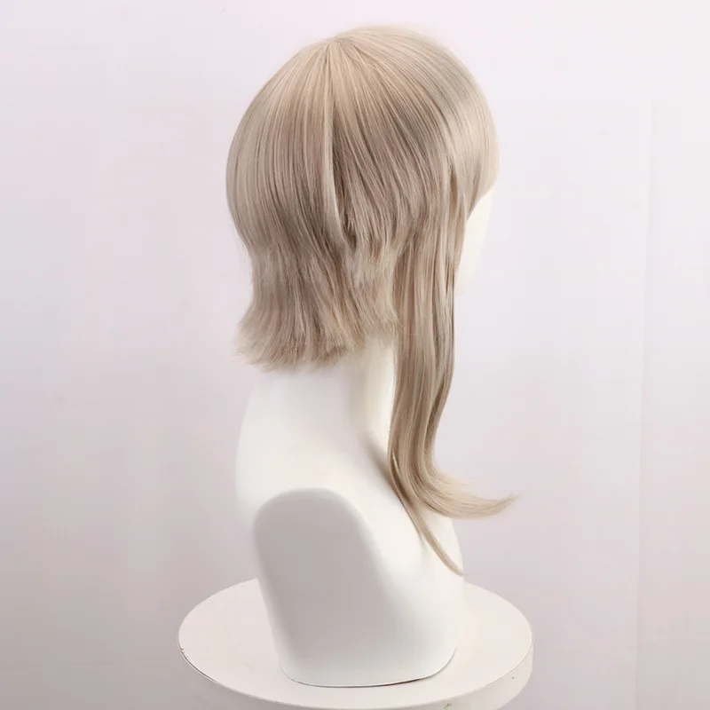 Perruque de style original d'Atsushi Nakajima de "Bungo Stray Dogs" en soie résistante aux hautes températures pour cosplay.