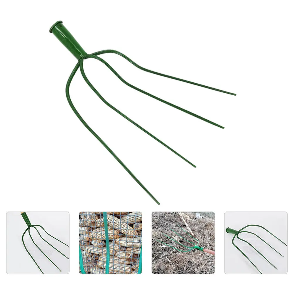 

Multi-Functional Agricultural Grass Fork Professional Metal Pitch-Fork Lightweight Practical Farm Grass Tool Iron Pitch-Fork
