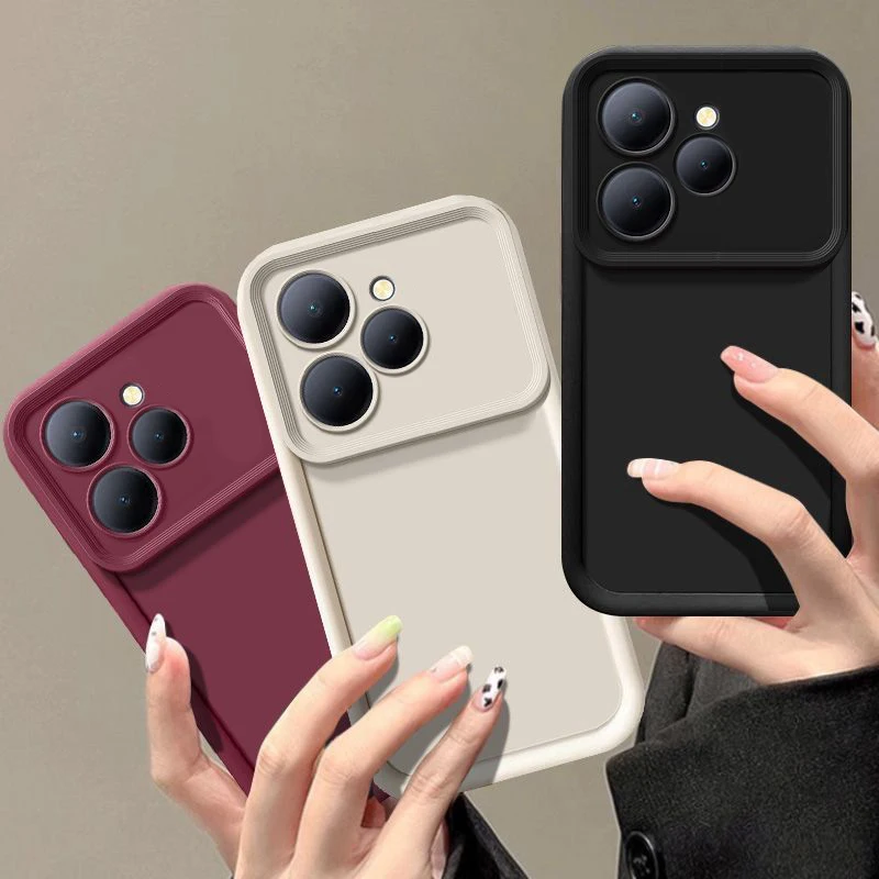 For Tecno Spark 40 Case Tecno Spark 40 4G Phone Case Tecno Spark 40 Anti Fall prevention Luxury Candy Matte Soft Cover