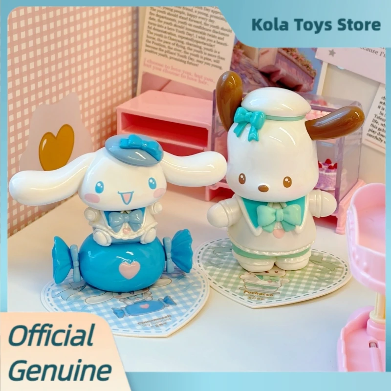 Oryginalne figurki Sanrio z serii Fantasy Fairytale w blind boxach, Kuromi Melody, urocze ozdoby na biurko, zabawki, figurki w mystery boxach, prezenty.