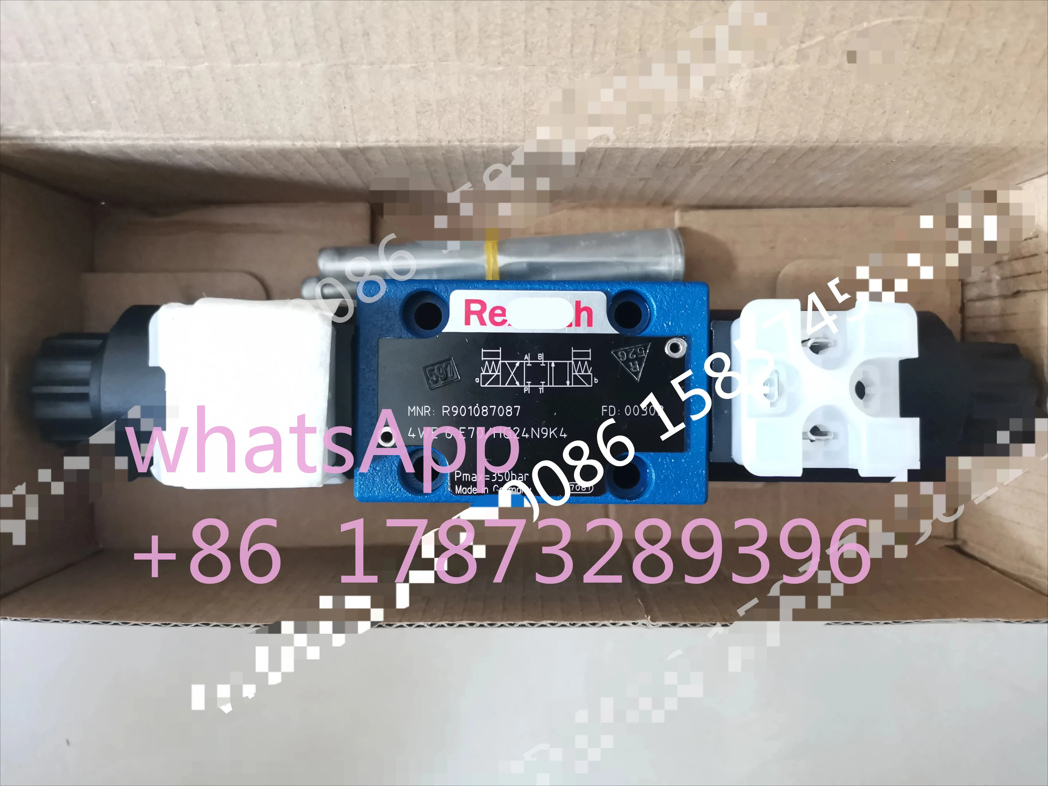

Valve 4WE6E70/HG24N9K4 (4WE 6 E70/HG24N9K4) MNR R901087087