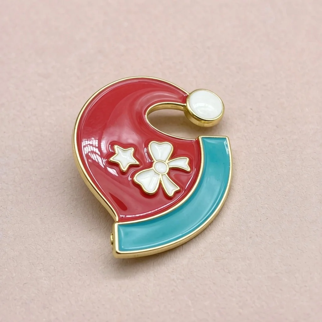 2026 Shoe Accessories, High Aesthetic Value, French Style Brooch, Unique and Exquisite Brooch, Perfect Match, Scarf Clip, Brooch, Decorative Pin, Anti-Exposure Brooch, Christmas Shoe Metal Badge, Simple, for Date Nights, Clothing Embellishment, Anti-Exposure Accessory, Light Luxury, Waterproof