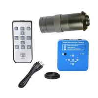 USB Microscope Camera 2K 1080P 60FPS 34MP Industrial Microscope Camera with 100X C-Mount Lens