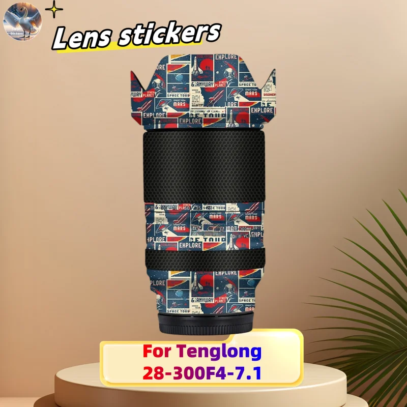 

for Tenglong 28-300F4-7.1 Lens stickers, precision cut wear-resistant protective film, DIY skin