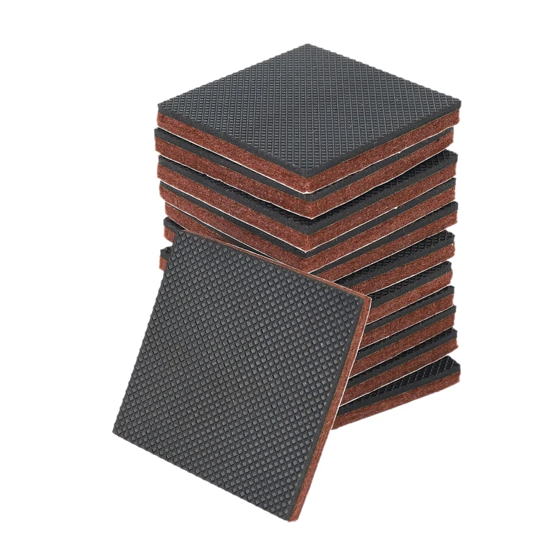 Non Slip Furniture Pads - Premium Furniture Grippers  Best Selfadhesive Feet Furniture Feet - Perfect Non Skid Furniture Pad Flo